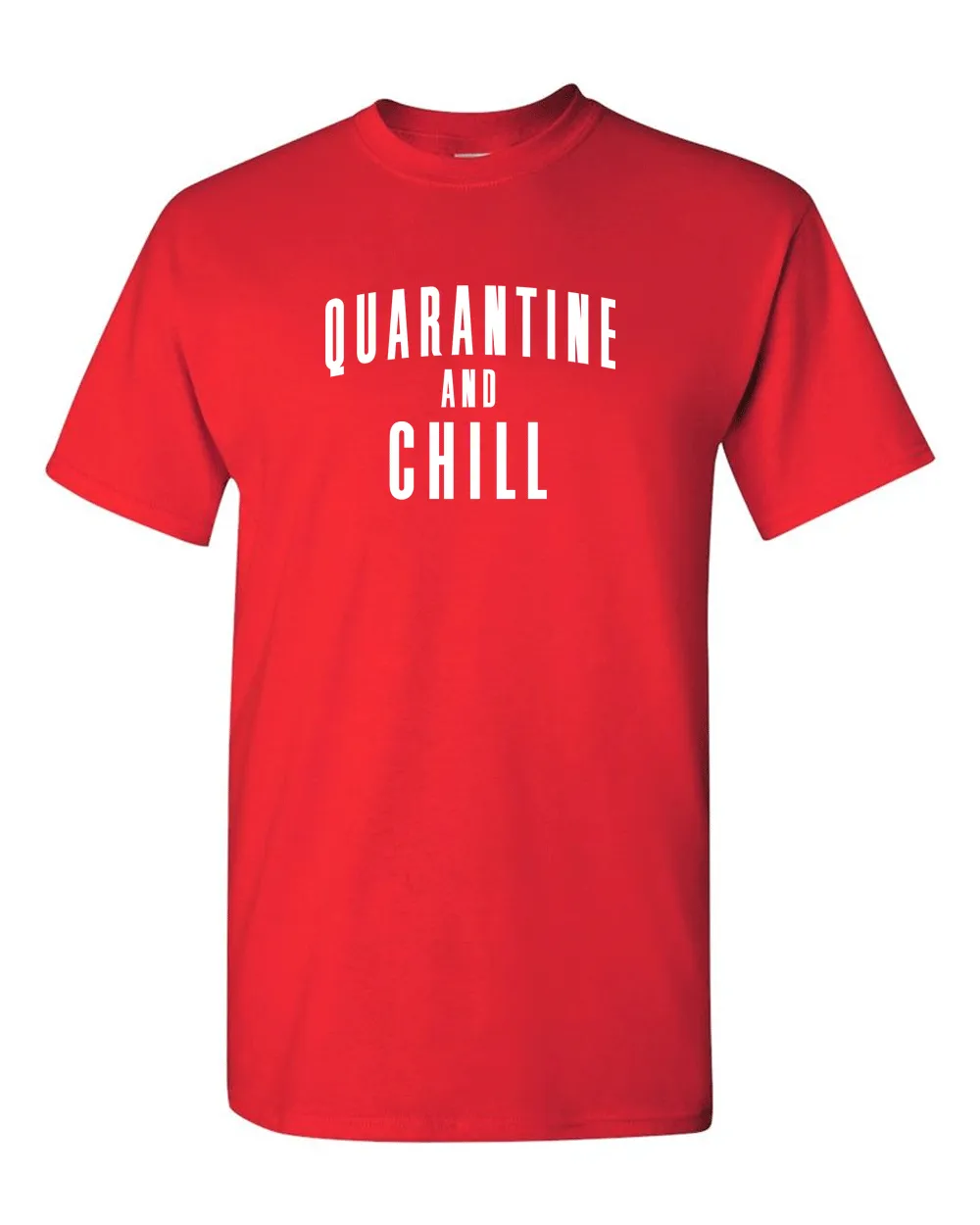 Quarantine And Chill T-Shirt funny meme t-shirt quarantine meme tees