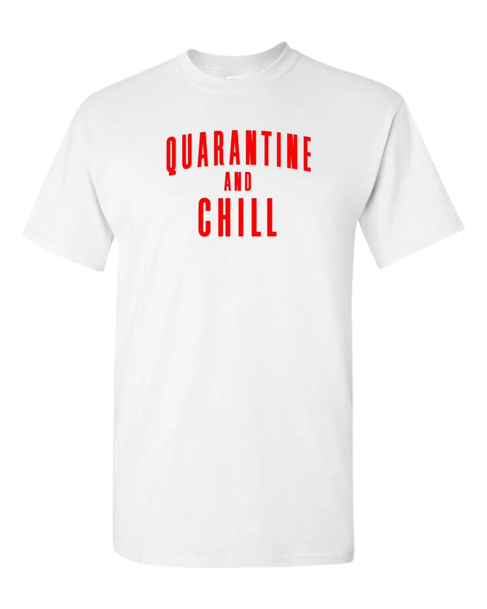 Quarantine And Chill T-Shirt funny meme t-shirt quarantine meme tees