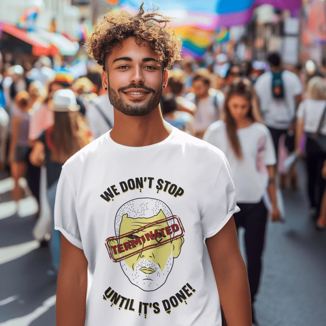 "How It Ends" White T-shirt for Men