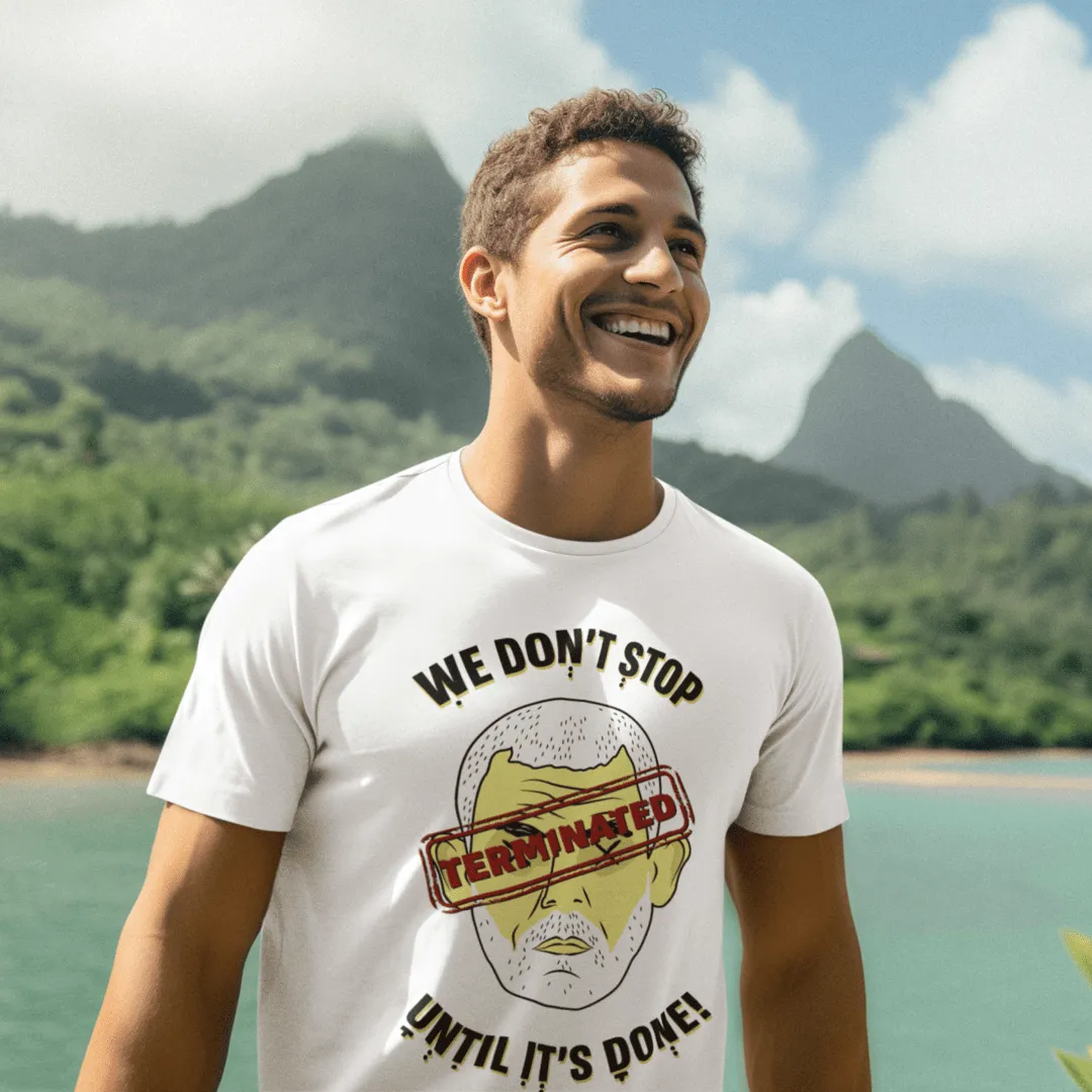 "How It Ends" White T-shirt for Men