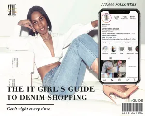 "It" Girls Guide to denim