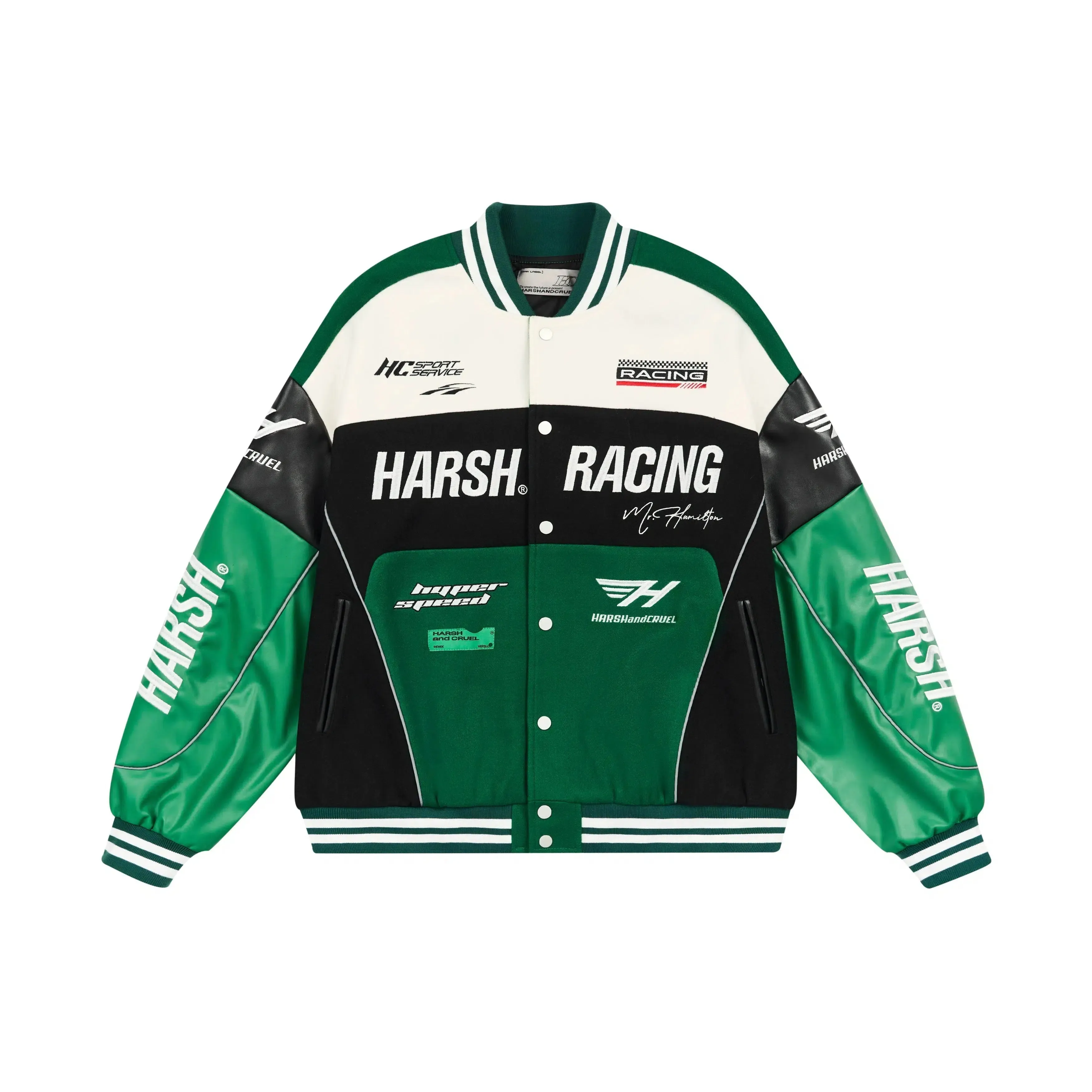 Racing Motorcycle PU Leather Jacket
