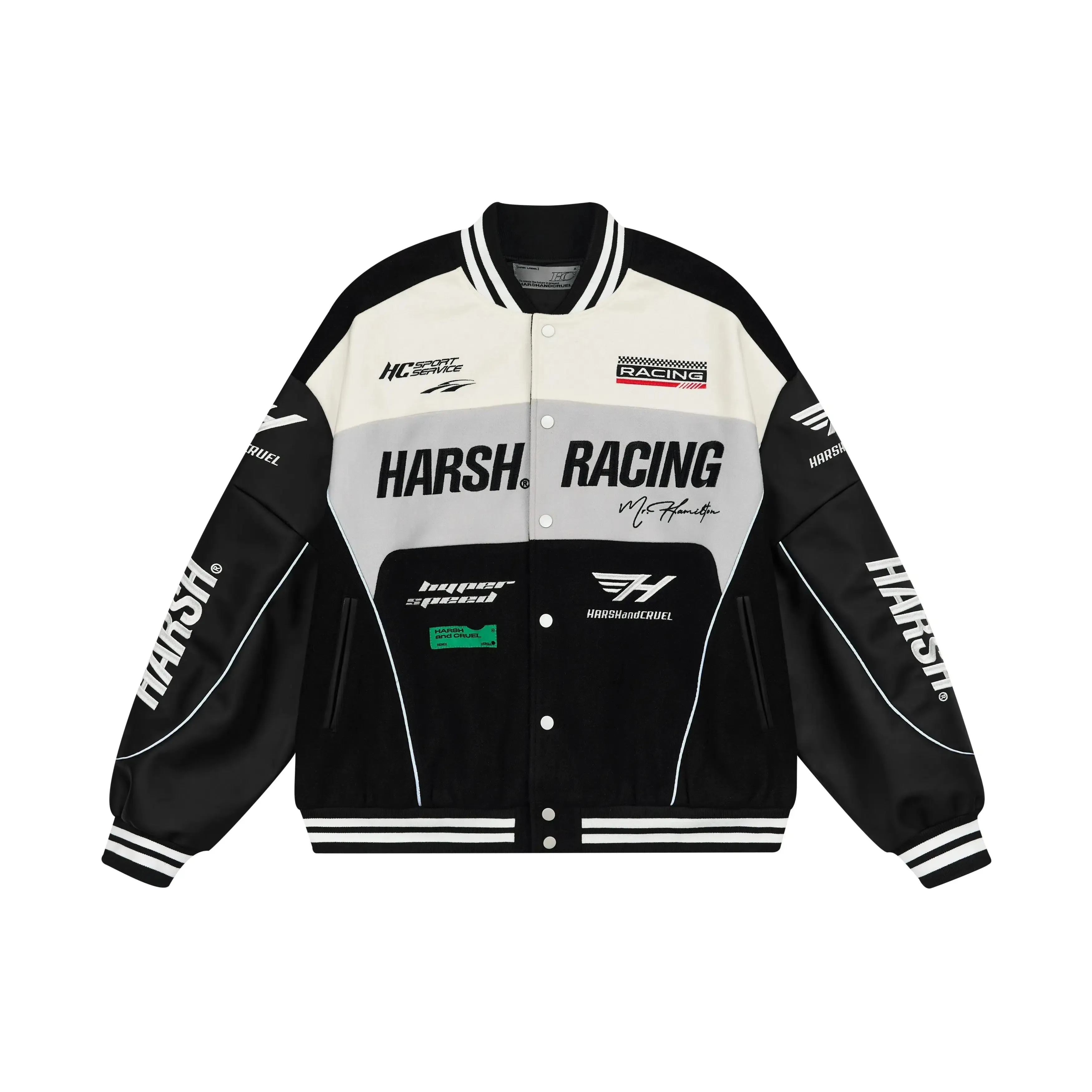 Racing Motorcycle PU Leather Jacket