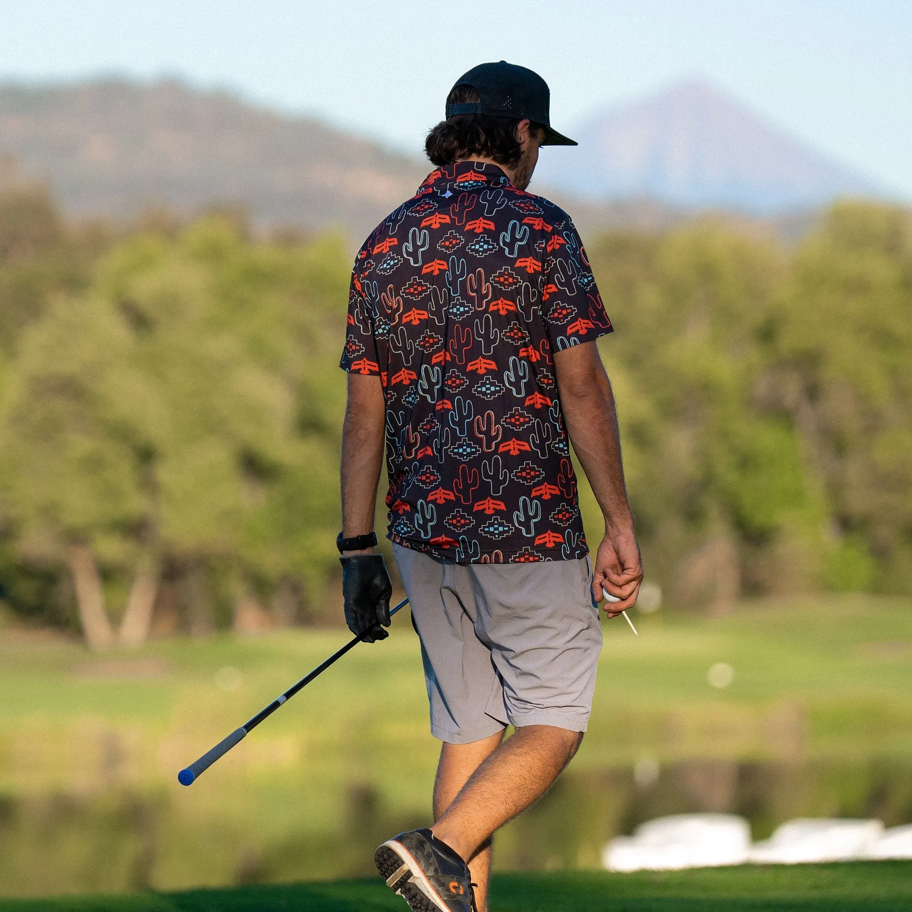Raised by Coyotes Desert Cactus Nights Polo