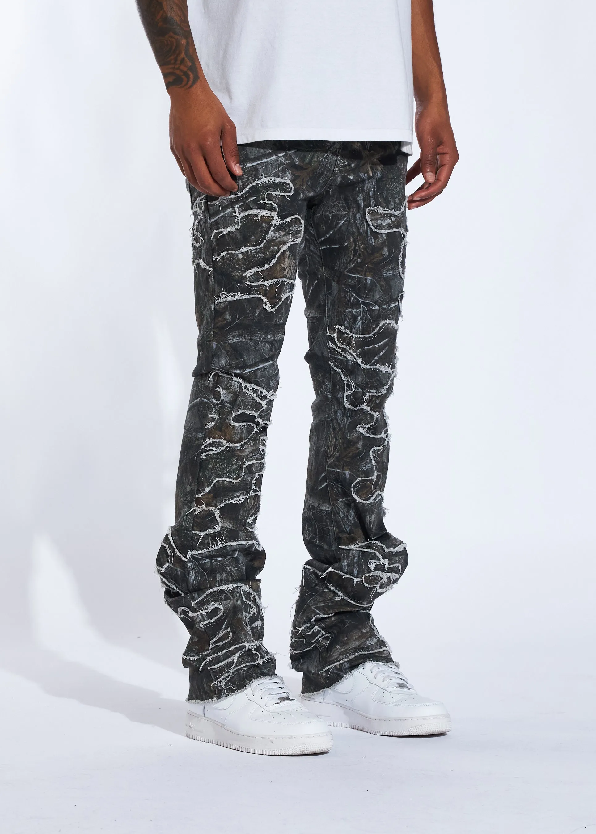Raven Stacked Denim (Camo)