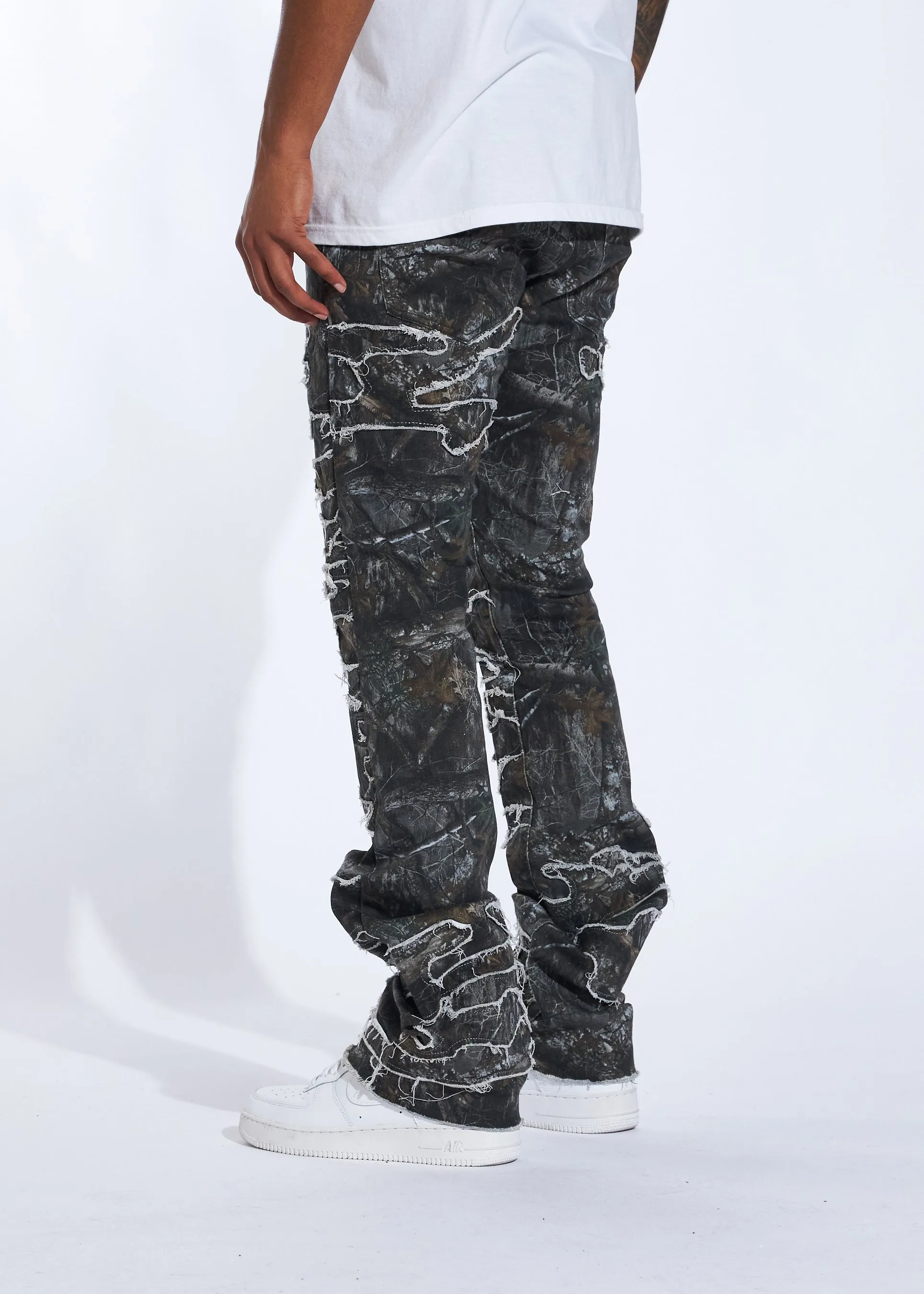 Raven Stacked Denim (Camo)