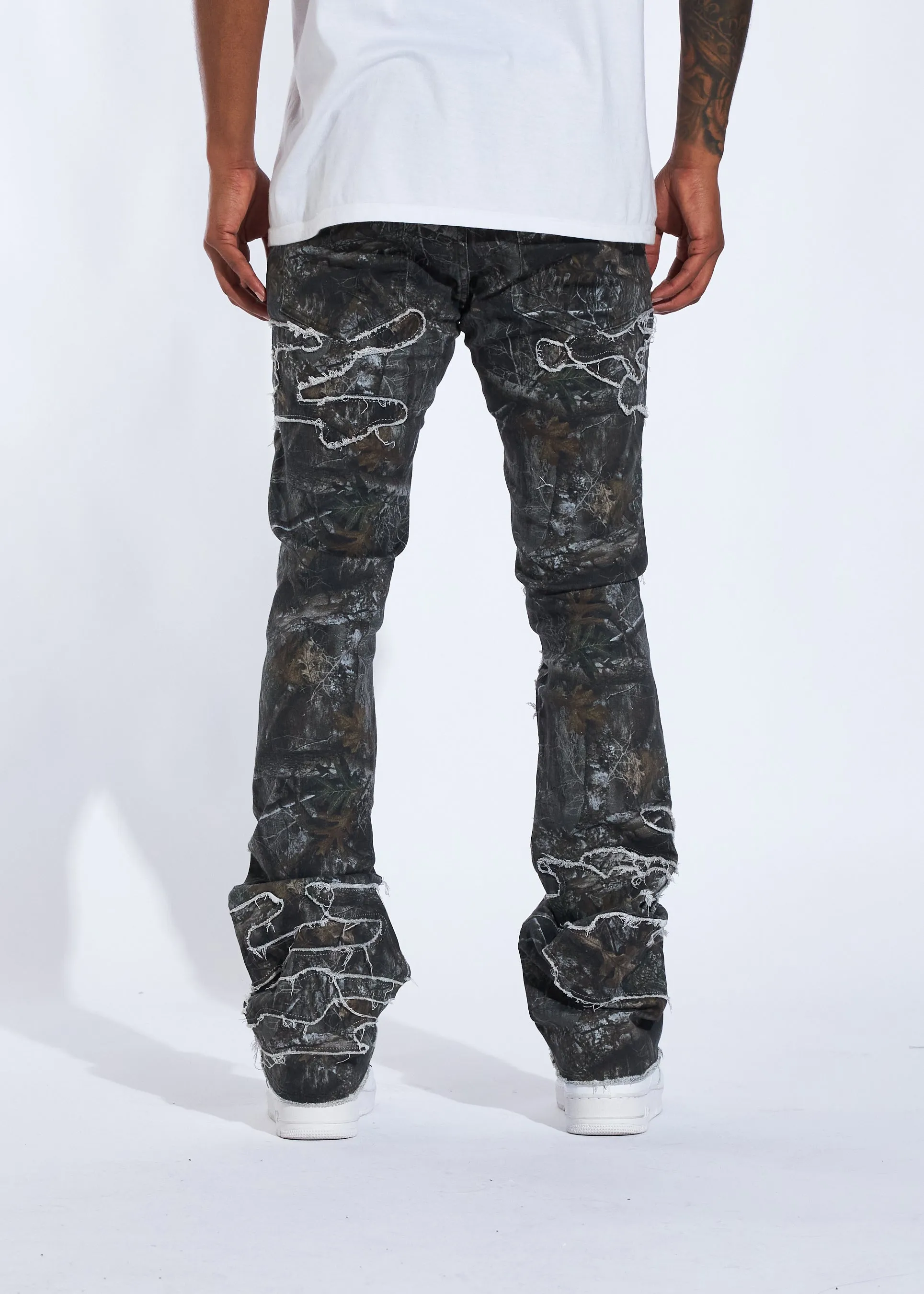 Raven Stacked Denim (Camo)
