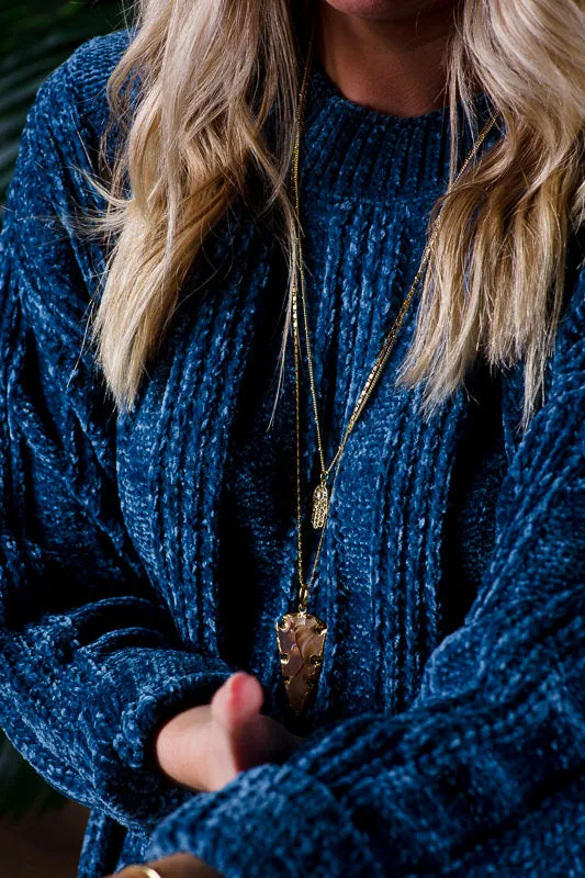 RAY PULLOVER TEAL