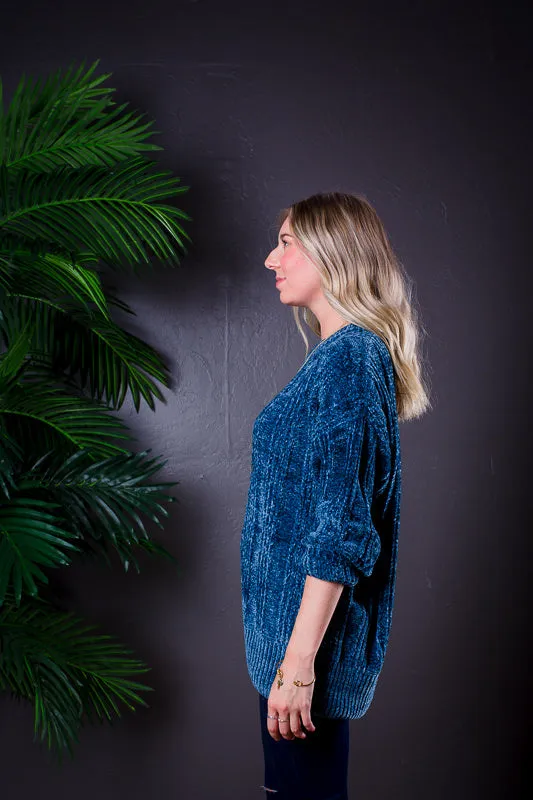 RAY PULLOVER TEAL