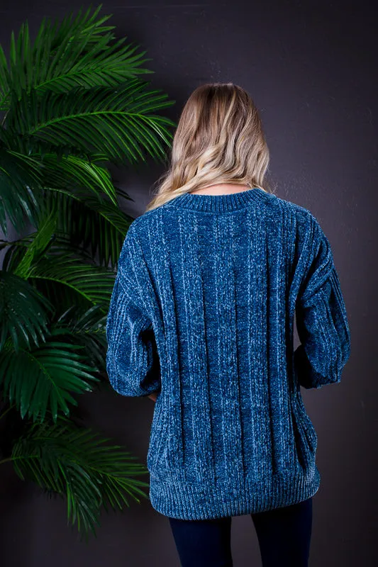 RAY PULLOVER TEAL