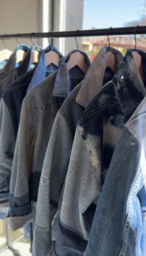 Reed Vintage Reworked Patchwork Denim Jackets (In Store Only)
