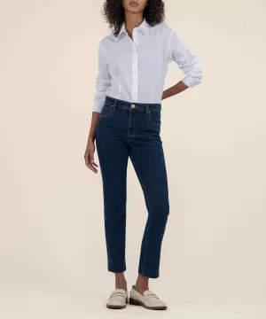 Reese High Rise Straight Leg - Harness Wash
