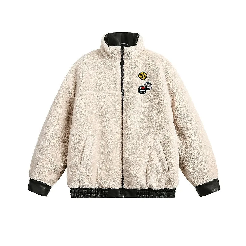 Reversible Leather Motorcycle Jacket