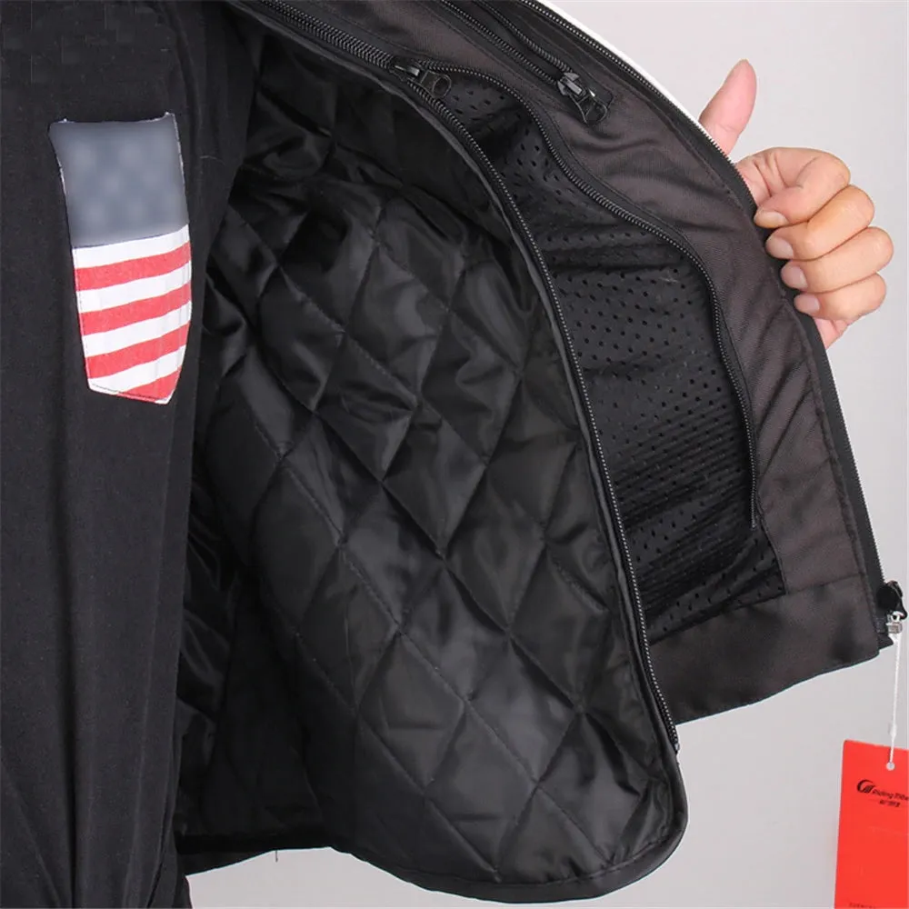Riding Jacket  Waterproof Full Season Riding Suit Protective Racing Clothing Rider