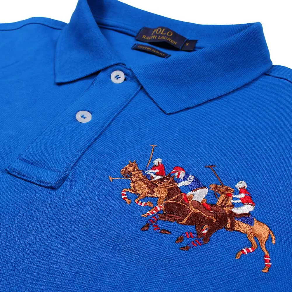 RL 3 Pony Royal blue Polo Shirt