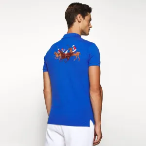 RL 3 Pony Royal blue Polo Shirt