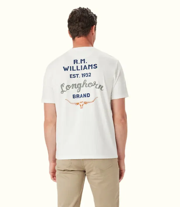 Rm Williams Mens Trio T-shirt - White