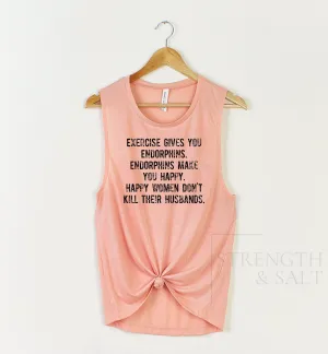 SALE Happy Wives Muscle Tank