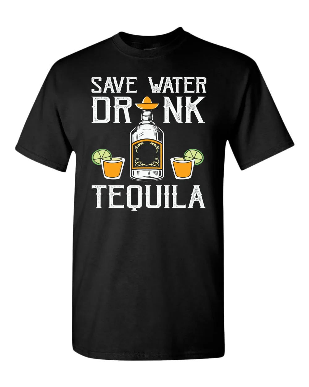 Save water, drink tequila t-shirt