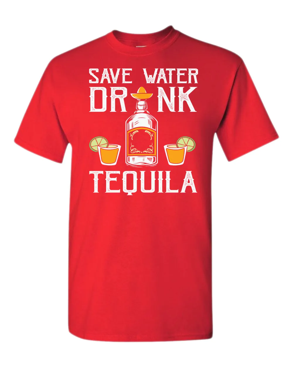 Save water, drink tequila t-shirt