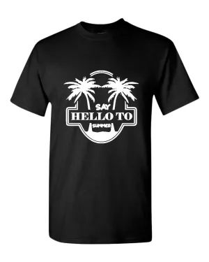 Say hello to summer t-shirt, summer t-shirt, beach party t-shirt
