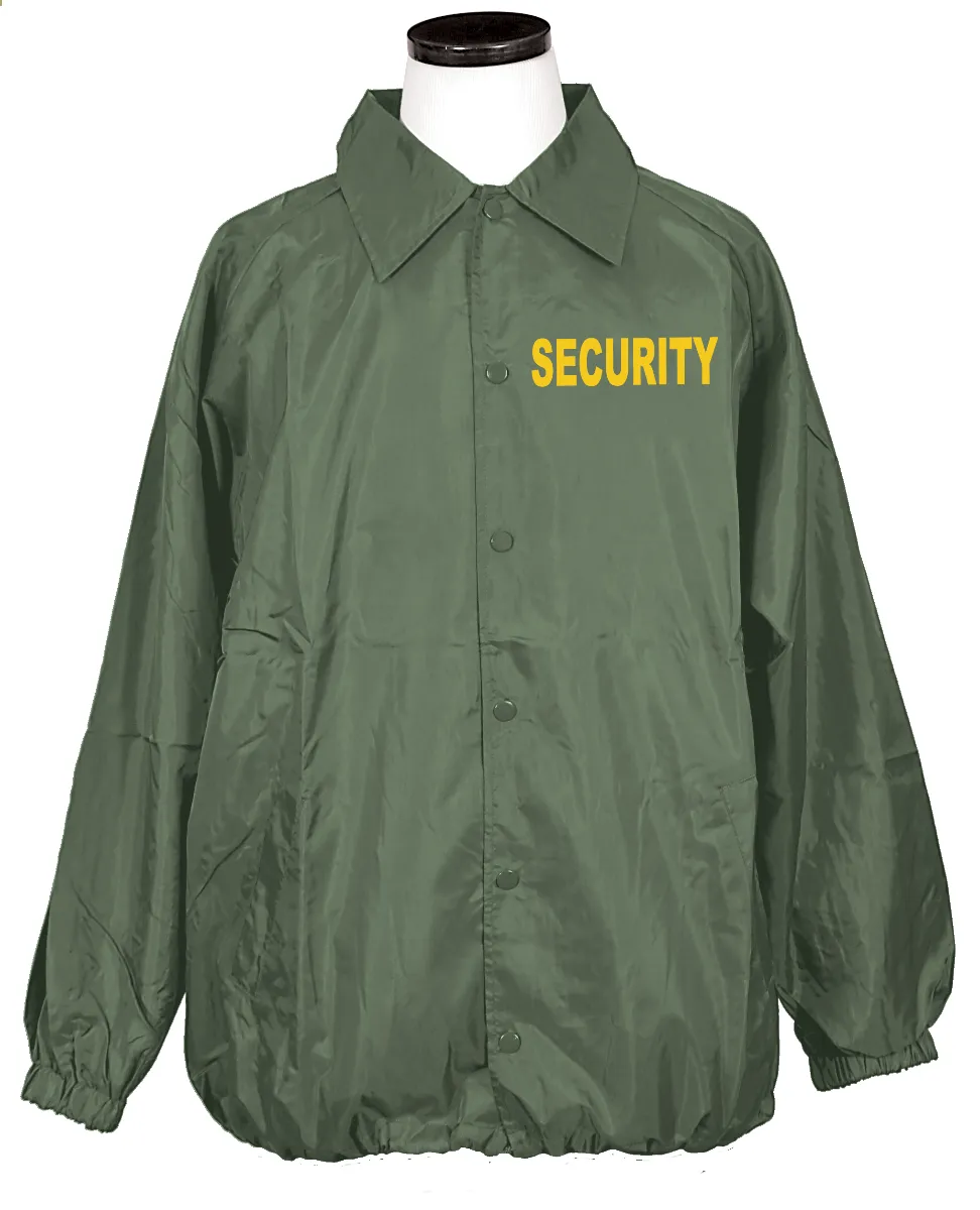 SECURITY WINDBREAKERS