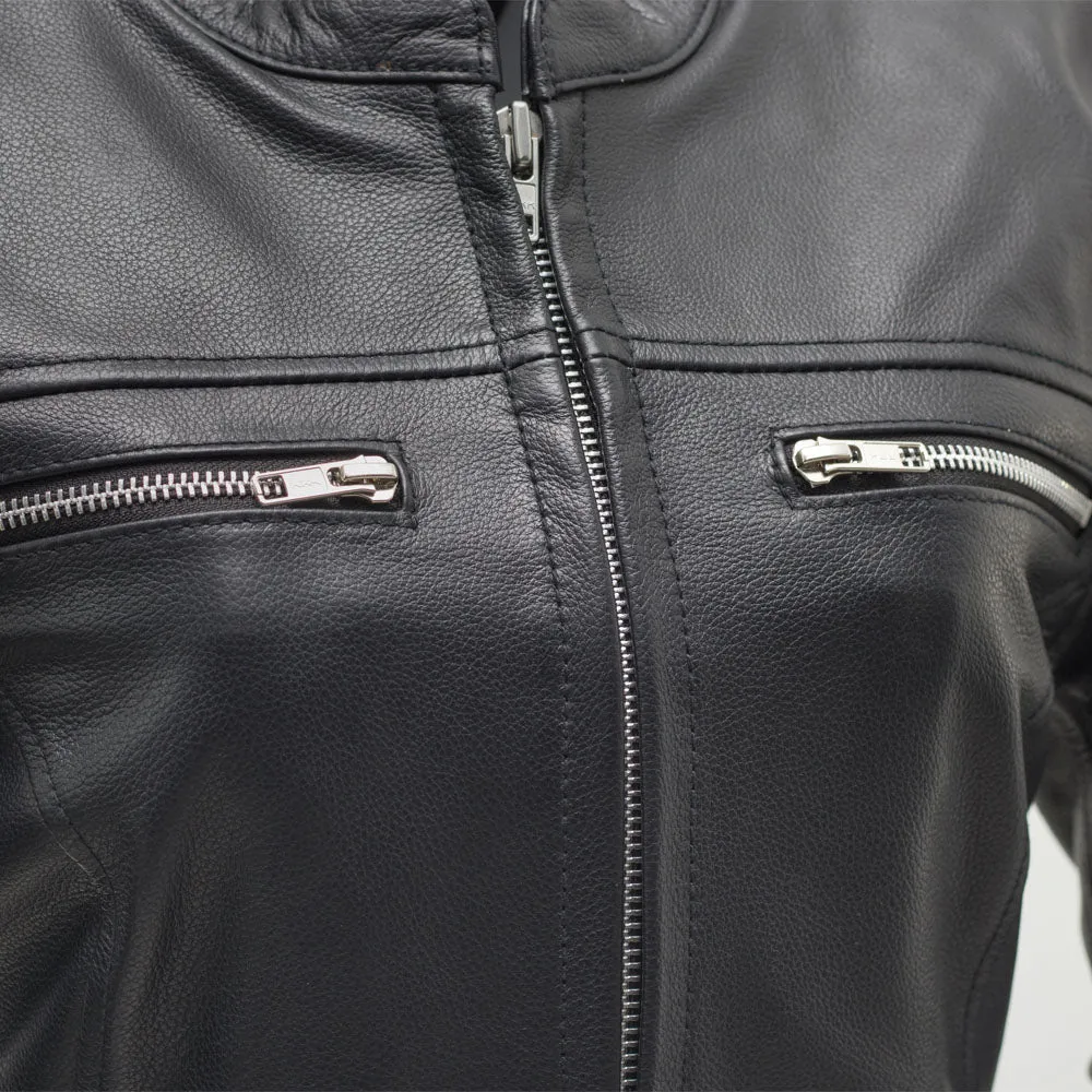 SEXY WARRIOR Motorcycle Leather Jacket
