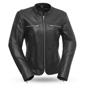 SEXY WARRIOR Motorcycle Leather Jacket