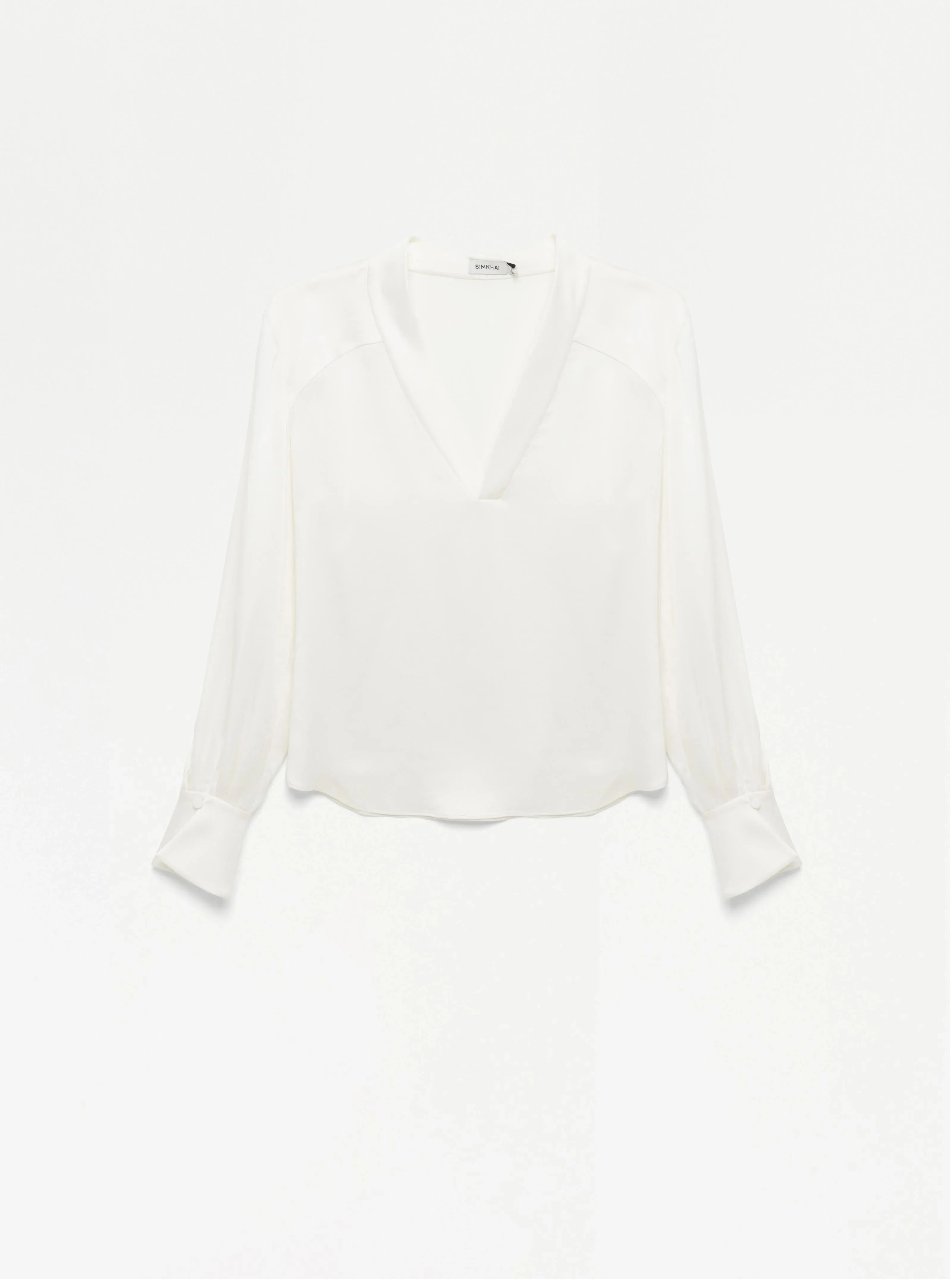 Simkhai Maisey V Neck Blouse