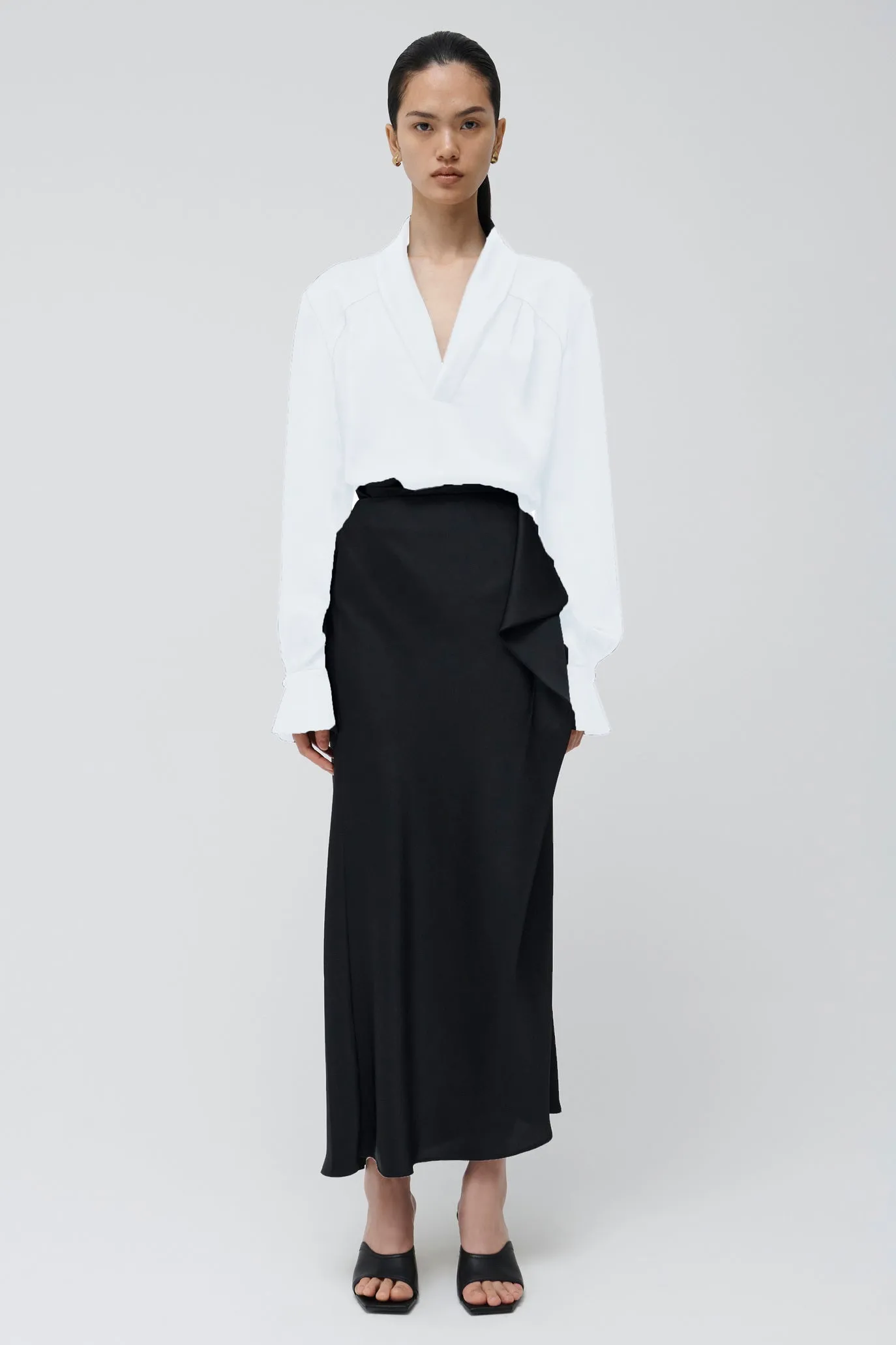 Simkhai Maisey V Neck Blouse