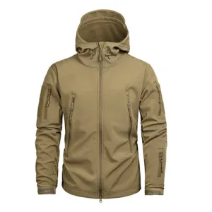 Skin Soft Shell Military Tactical Jacket Men Waterproof Army Fleece Clothing Multicam Camouflage Windbreakers 4XL