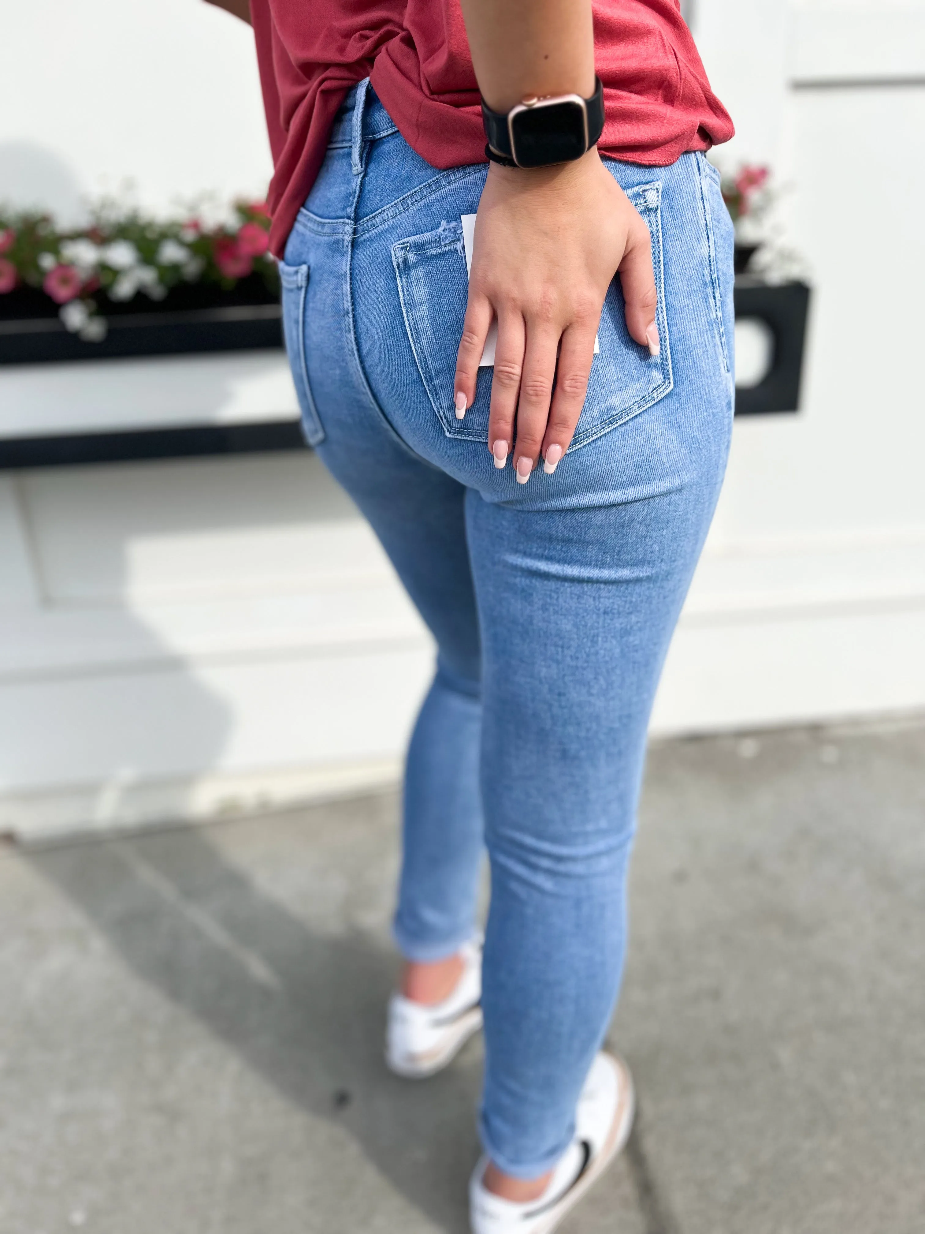 Sleepless HR Cuff Skinny Jeans