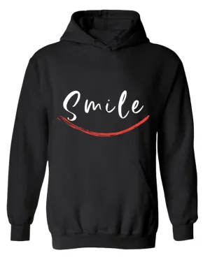 Smile hoodie, motivational hoodie, inspirational hoodies, casual hoodies