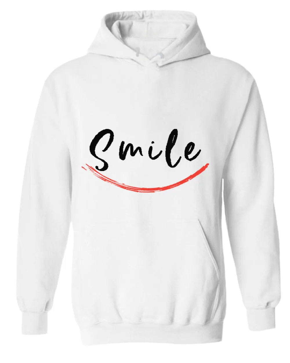 Smile hoodie, motivational hoodie, inspirational hoodies, casual hoodies
