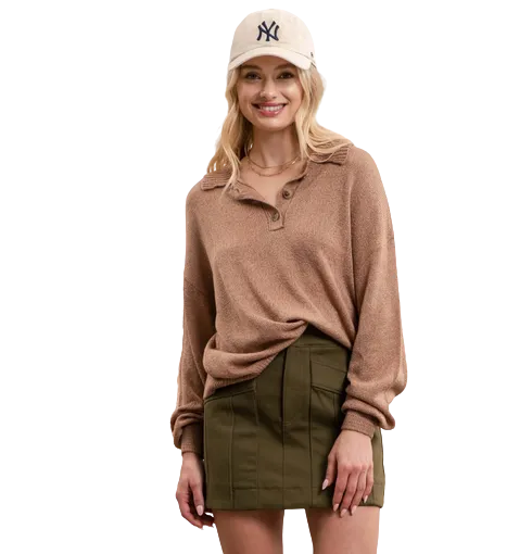 STEVIE PULLOVER // 2 COLORS
