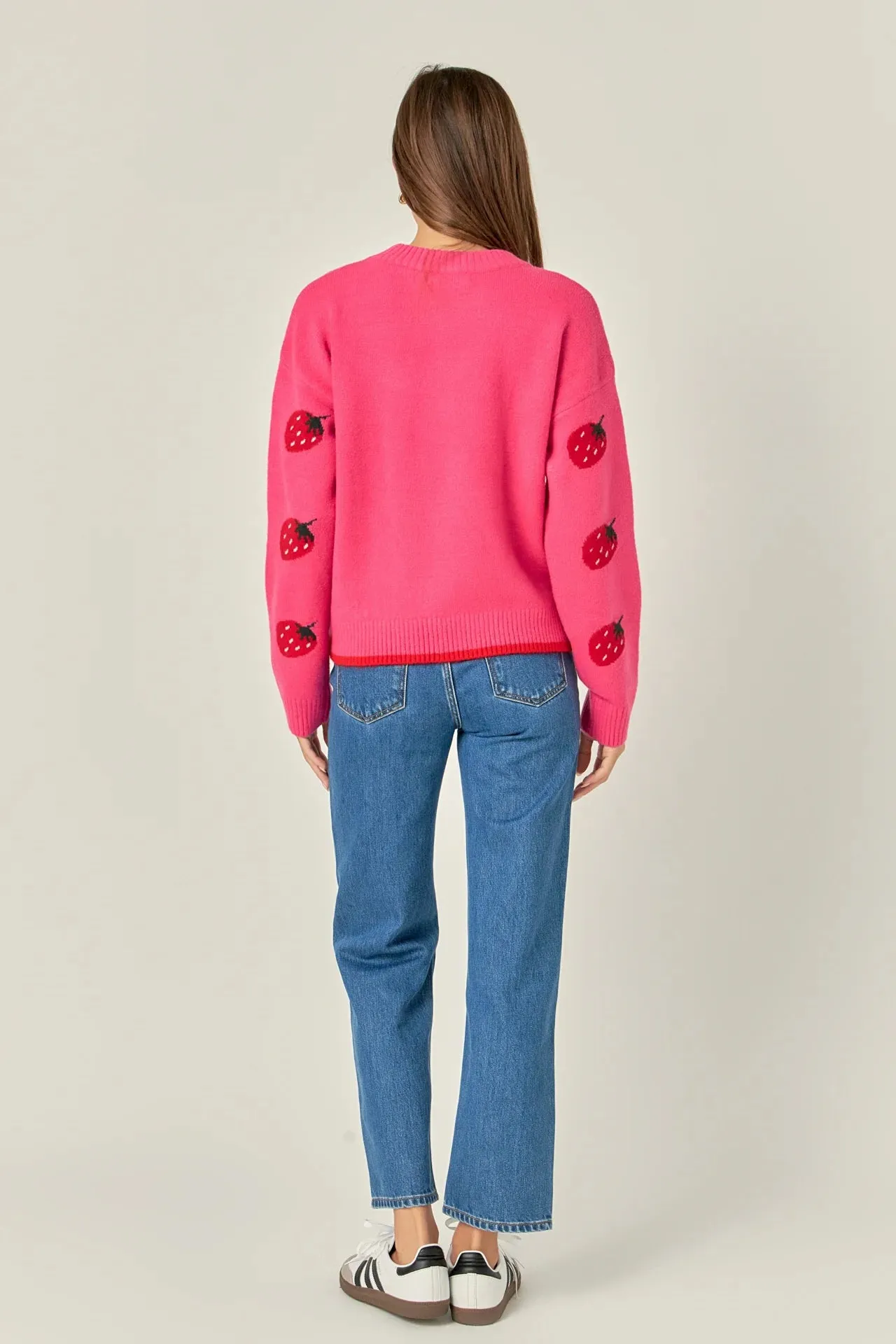 Strawberry Knit Sweater