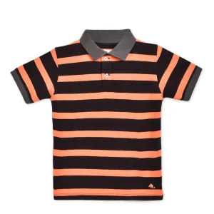 Streaked Polo Tshirt
