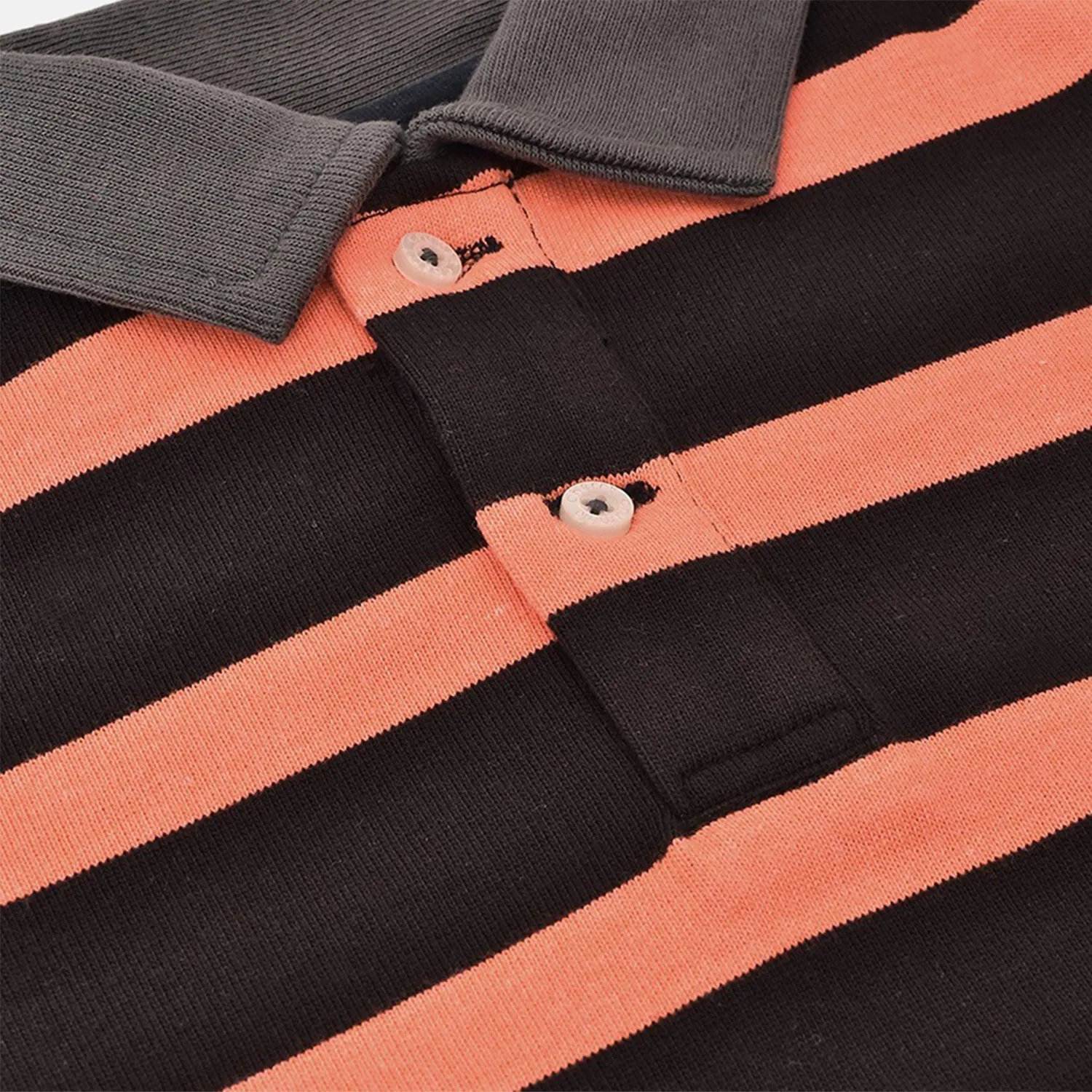 Streaked Polo Tshirt