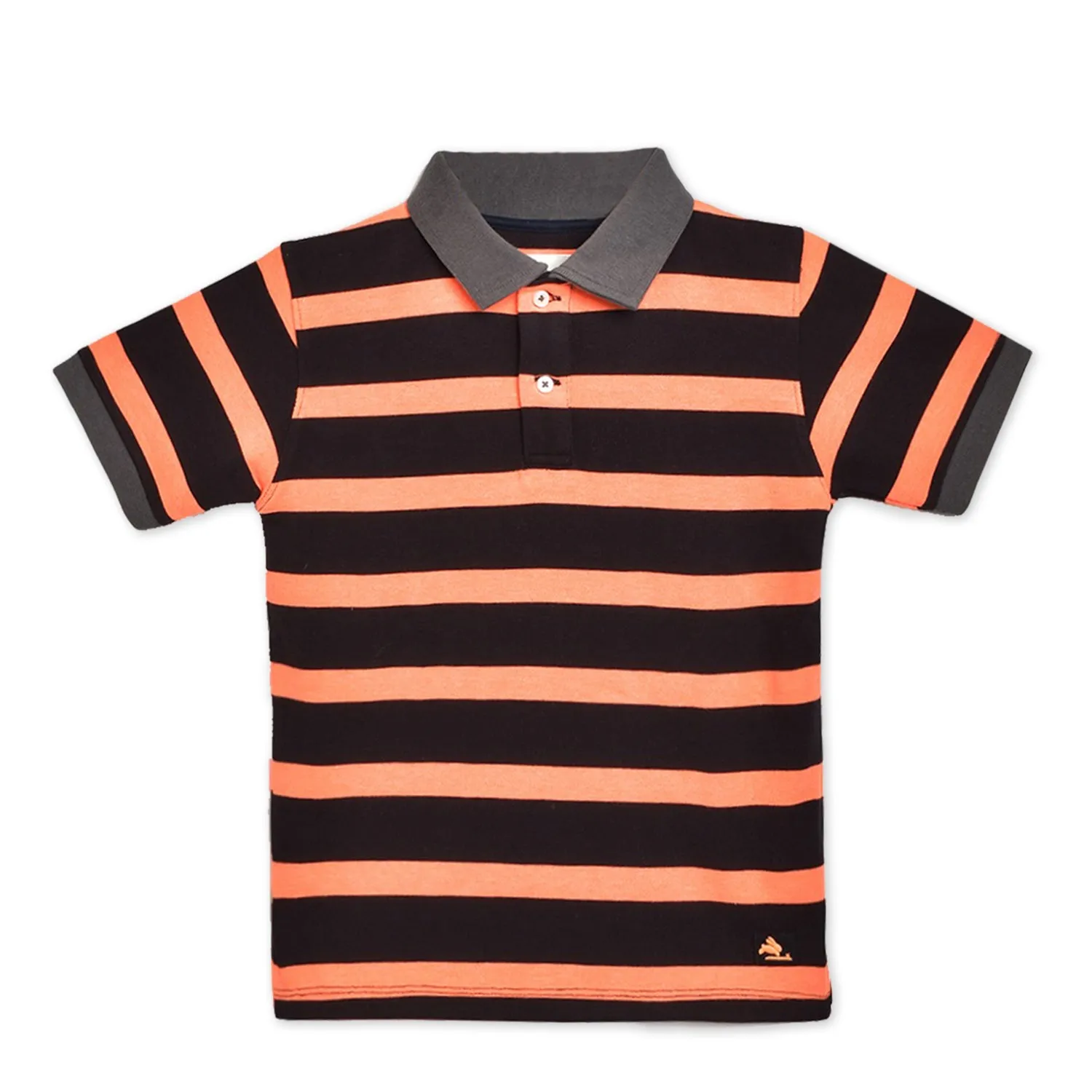Streaked Polo Tshirt