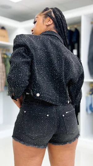 Studded Denim Jacket