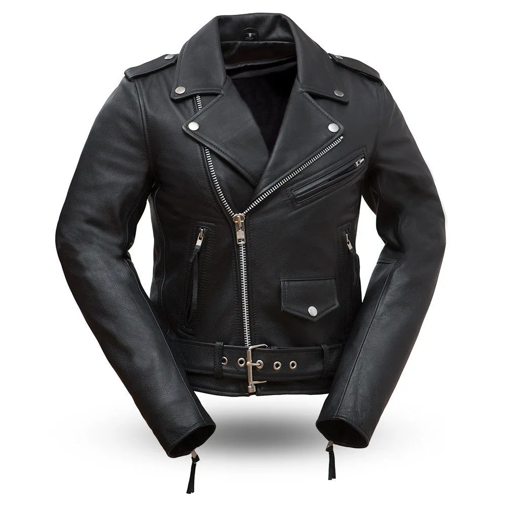 SUPASTAR LADY Motorcycle Leather Jacket