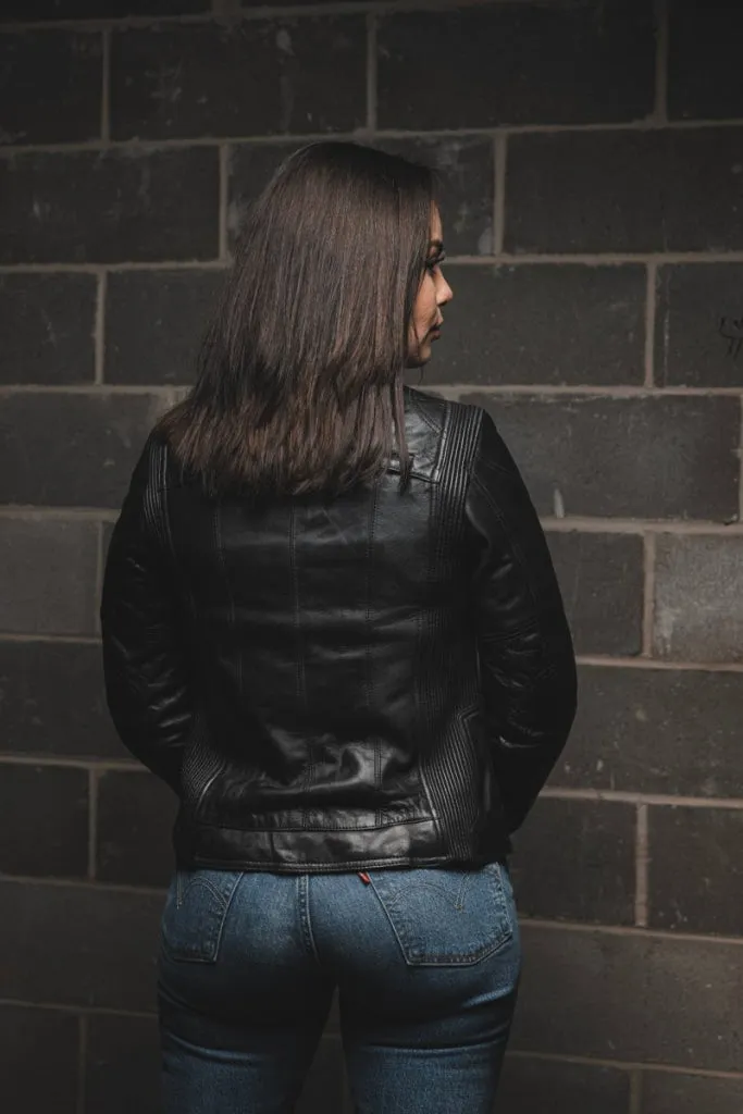 Supastar - Womens Motorcycle Leather Jacket - Extreme Biker Leather