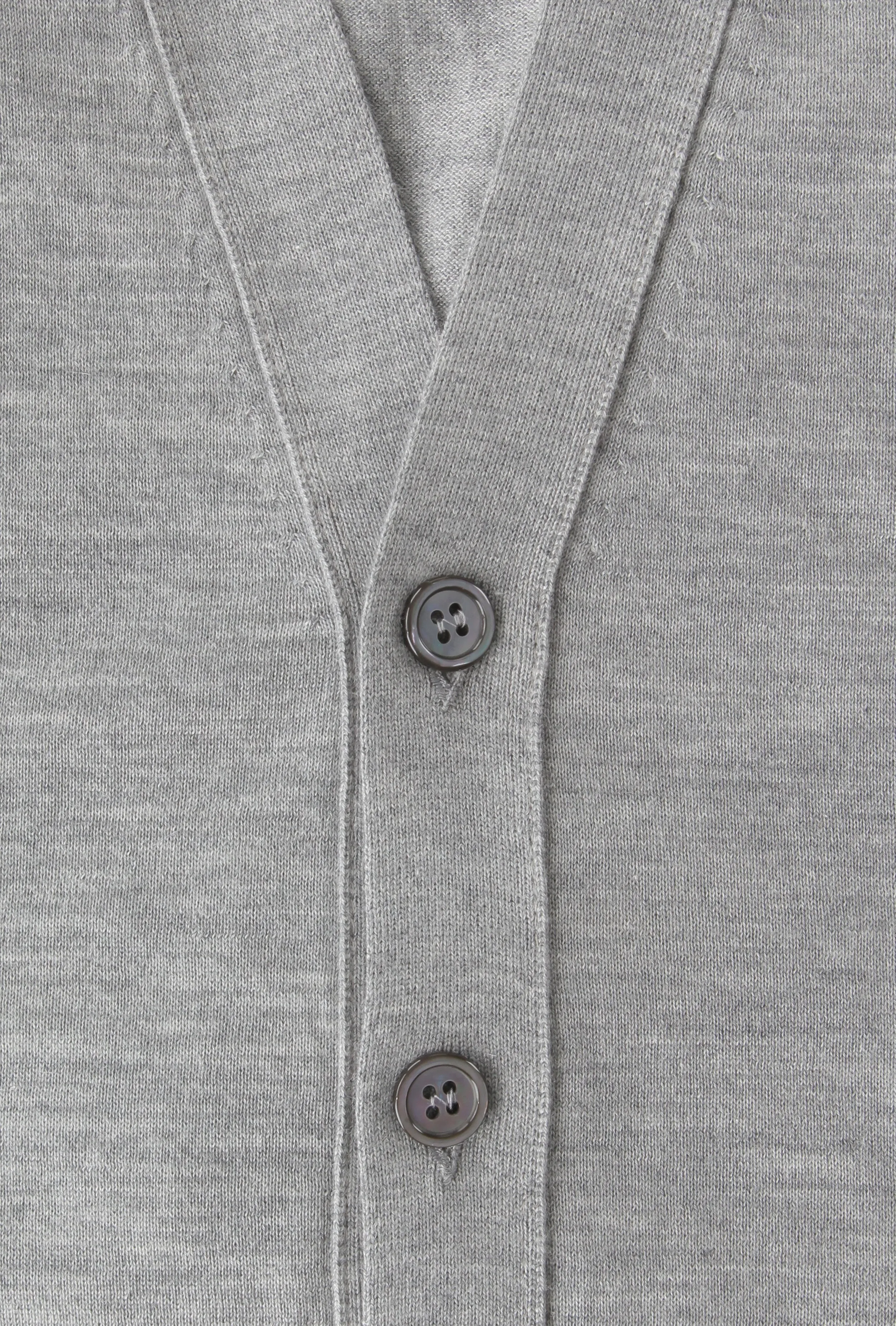 Svevo Parma Gray V-Neck Cardigan