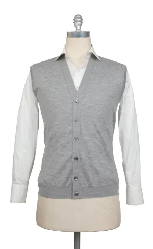 Svevo Parma Gray V-Neck Cardigan
