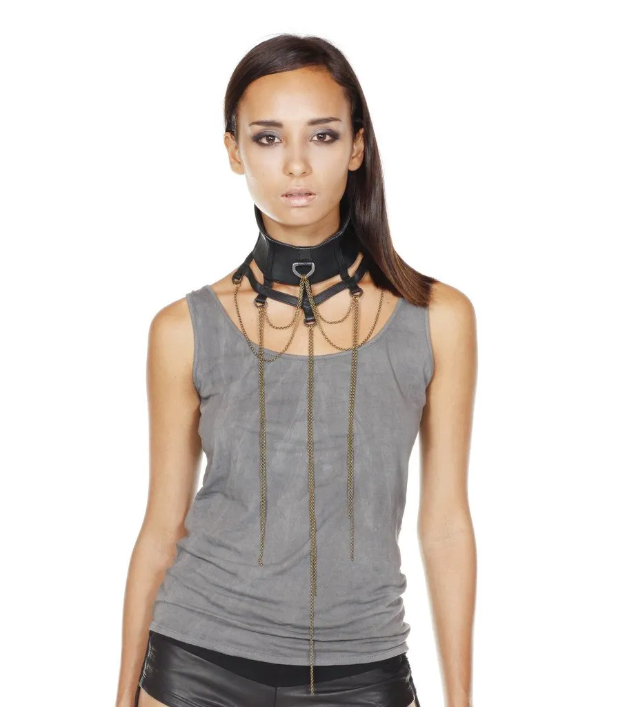 Swan Collar with Chain