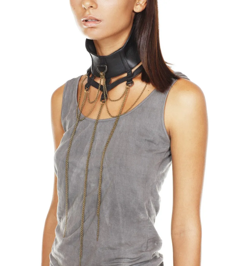 Swan Collar with Chain