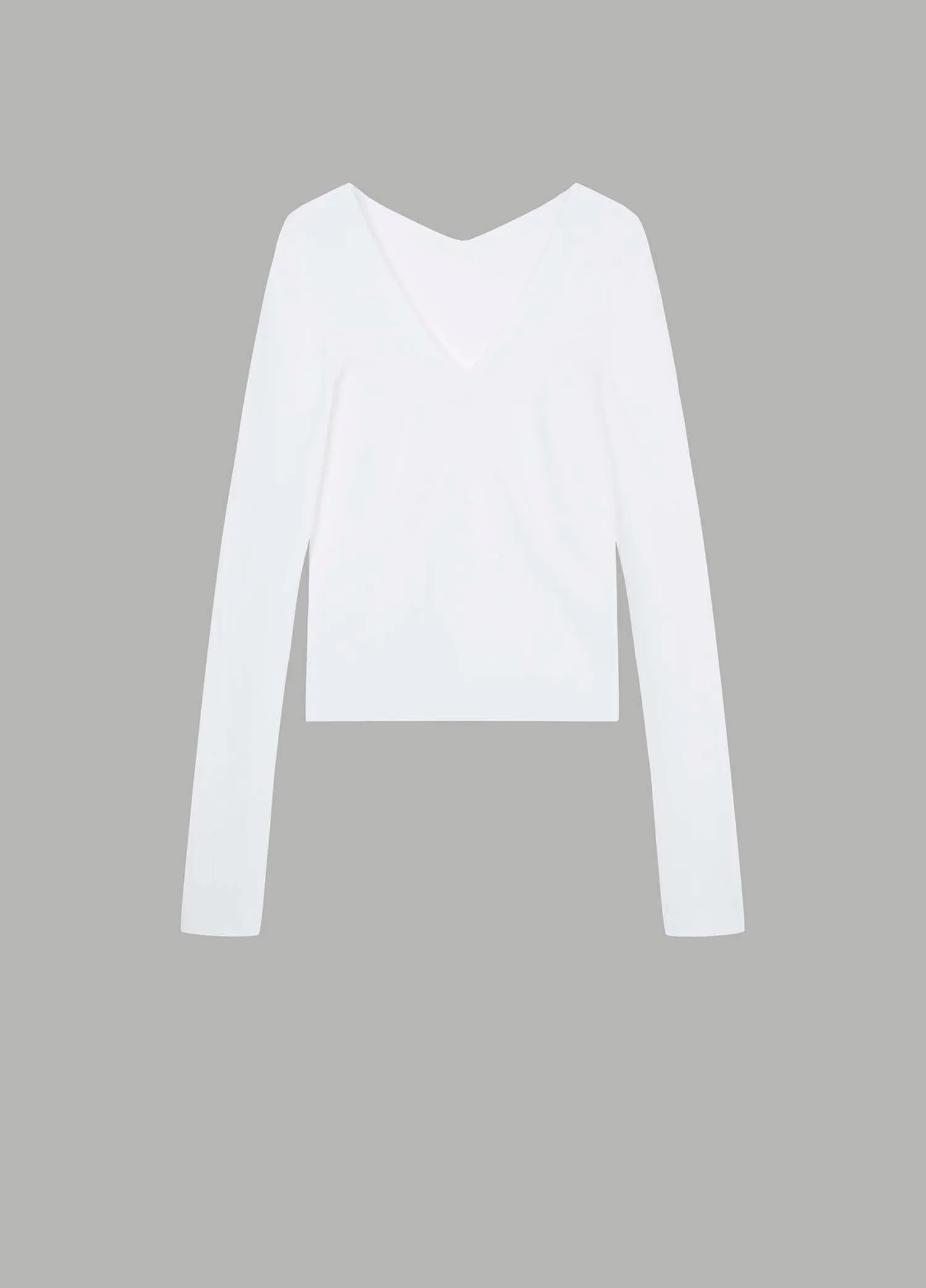 Sweaters / JNBY Slim Fit Long Sleeve V-Neck Pullover