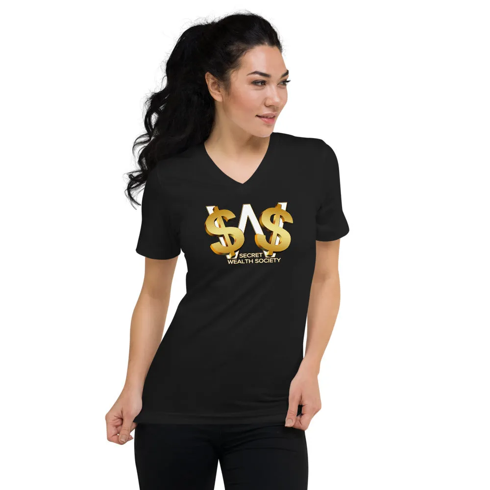 SWS - Women's Short Sleeve V-Neck T-Shirt