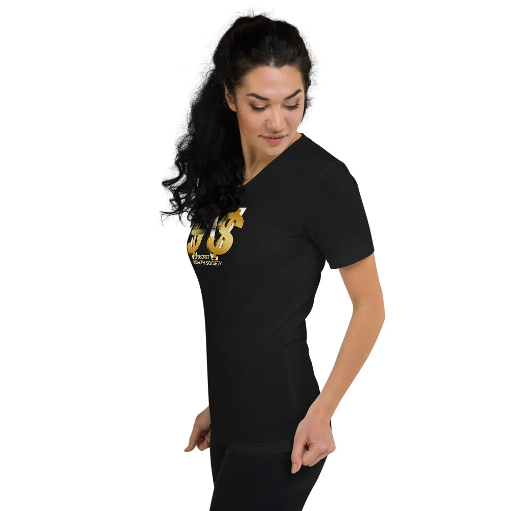 SWS - Women's Short Sleeve V-Neck T-Shirt