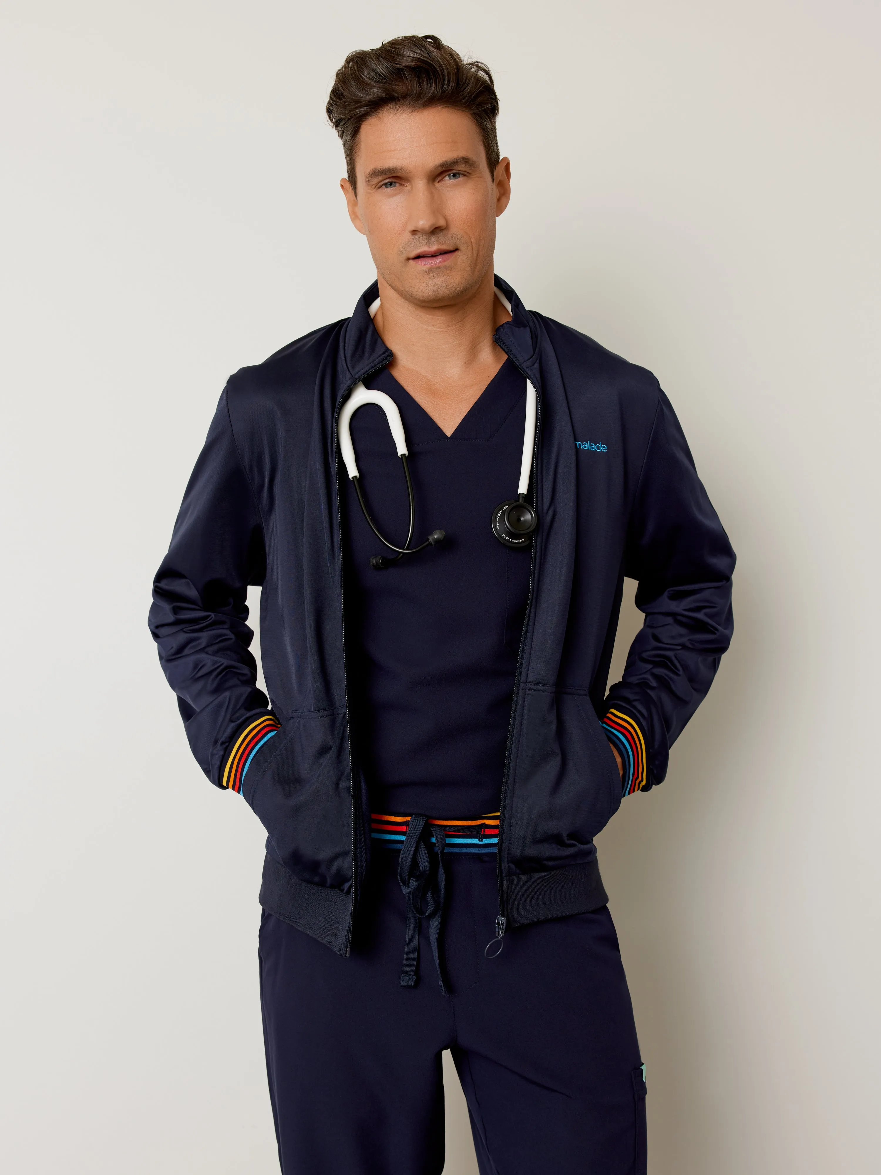 Taylor Jacket - Retro Bleu Nautique||Veste Taylor - Retro Bleu Nautique